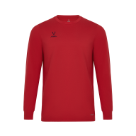 Футболка баскетбольная с длинным рукавом JOGEL DIVISION PerFormDRY Pre-Match Longsleeve Jersey, красный - downloaded from prime-sport.ru