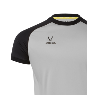 Футболка игровая JOGEL CAMP Reglan Jersey, серый - downloaded from prime-sport.ru