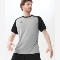 Футболка игровая JOGEL CAMP Reglan Jersey, серый - downloaded from prime-sport.ru