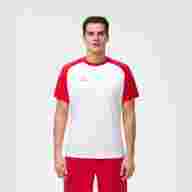 Футболка игровая JÖGEL CAMP Reglan Jersey, белый/красный - Футболка игровая JÖGEL CAMP Reglan Jersey, белый/красный