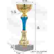 Кубок 132A, наградная фигура, золото, подставка камень, 28 × 10 × 9 см. - Кубок 132A, наградная фигура, золото, подставка камень, 28 × 10 × 9 см.