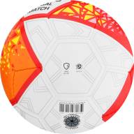 Мяч футзал. TORRES Futsal Match, FS323774, р.4, 32 панели.ПУ, 4 подкл. слоя, бело-крас-жёлт - Мяч футзал. TORRES Futsal Match, FS323774, р.4, 32 панели.ПУ, 4 подкл. слоя, бело-крас-жёлт