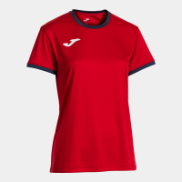 Футболка JOMA CAMISETA MANGA CORTA COMBI PREMIUM ROJO DARK NAVY