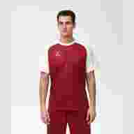 Футболка игровая JÖGEL CAMP Reglan Jersey, гранатовый/белый - Футболка игровая JÖGEL CAMP Reglan Jersey, гранатовый/белый