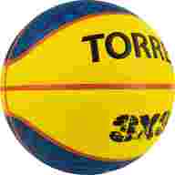 Мяч баск. TORRES 3х3 Outdoor, B322346, р. 6, 8 панелей, ПУ,бут.кам,нейл.корд,жёлто-синий - Мяч баск. TORRES 3х3 Outdoor, B322346, р. 6, 8 панелей, ПУ,бут.кам,нейл.корд,жёлто-синий