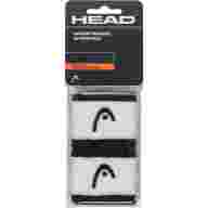 Напульсники HEAD 2,5&quot; stripped, 285864-BKWH, ширина 7см, 90% нейлон, 10% эластан, пара, бело-черный - Напульсники HEAD 2,5" stripped, 285864-BKWH, ширина 7см, 90% нейлон, 10% эластан, пара, бело-черный