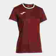 Футболка JOMA CAMISETA MANGA CORTA COMBI PREMIUM BURDEOS BLANCO - Футболка JOMA CAMISETA MANGA CORTA COMBI PREMIUM BURDEOS BLANCO