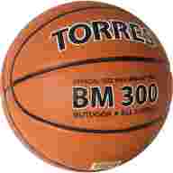 Мяч баск. TORRES BM300, B02013, р.3, резина, нейлон. корд, бут. камера, коричневый - Мяч баск. TORRES BM300, B02013, р.3, резина, нейлон. корд, бут. камера, коричневый