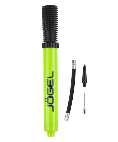 Насос двойного действия JOGEL JA-104 ND, 25 см, гибкий шланг, игла, насадка для фитбола