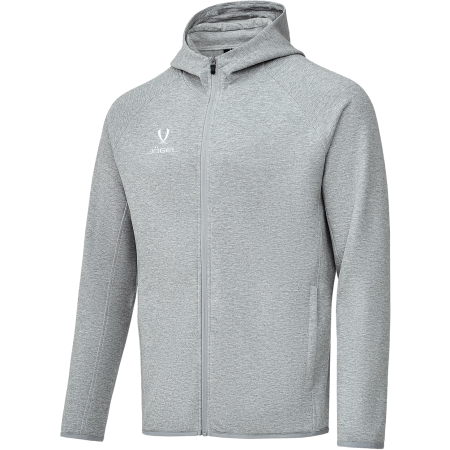 Худи на молнии JÖGEL ESSENTIAL Athlete Hooded FZ Jacket, серый, детский