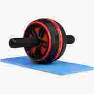 БЕЗ УПАКОВКИ Ролик для пресса STARFIT RL-109, широкий, красный/черный - БЕЗ УПАКОВКИ Ролик для пресса STARFIT RL-109, широкий, красный/черный