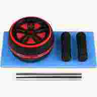 БЕЗ УПАКОВКИ Ролик для пресса STARFIT RL-109, широкий, красный/черный - БЕЗ УПАКОВКИ Ролик для пресса STARFIT RL-109, широкий, красный/черный