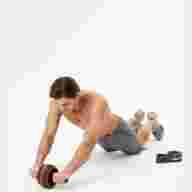 БЕЗ УПАКОВКИ Ролик для пресса STARFIT RL-109, широкий, красный/черный - БЕЗ УПАКОВКИ Ролик для пресса STARFIT RL-109, широкий, красный/черный