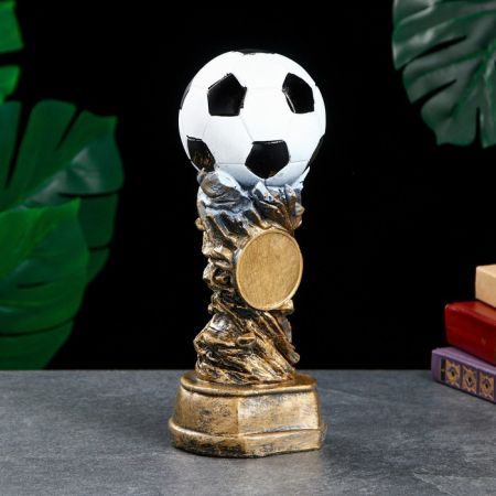 Фигура "Футбольный кубок" золото, 30х13х13см