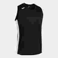Майка баскетбольная JOMA CANCHA III Черный-белый - Майка баскетбольная JOMA CANCHA III Черный-белый
