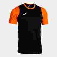 Игровая футболка JOMA CANCHA NEGRO NARANJA - Игровая футболка JOMA CANCHA NEGRO NARANJA