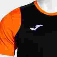 Игровая футболка JOMA CANCHA NEGRO NARANJA - Игровая футболка JOMA CANCHA NEGRO NARANJA