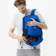 Рюкзак с двойным дном JÖGEL CAMP Double Bottom 2.0, синий - Рюкзак с двойным дном JÖGEL CAMP Double Bottom 2.0, синий