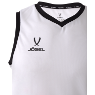 Майка баскетбольная JÖGEL CAMP Basic, белый, детский - Майка баскетбольная JÖGEL CAMP Basic, белый, детский