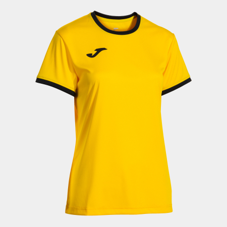 Футболка JOMA CAMISETA MANGA CORTA COMBI PREMIUM AMARILLO NEGRO