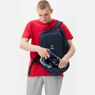 Рюкзак с двойным дном JÖGEL CAMP Double Bottom 2.0, темно-синий - Рюкзак с двойным дном JÖGEL CAMP Double Bottom 2.0, темно-синий