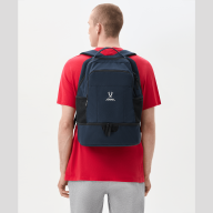 Рюкзак с двойным дном JÖGEL CAMP Double Bottom 2.0, темно-синий - Рюкзак с двойным дном JÖGEL CAMP Double Bottom 2.0, темно-синий