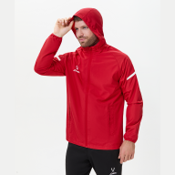 Куртка ветрозащитная JOGEL CAMP 2 Rain Jacket, красный - downloaded from prime-sport.ru