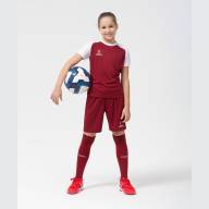 Шорты игровые JOGEL CAMP Classic Shorts, гранатовый/белый, детский - downloaded from prime-sport.ru