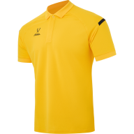Поло JÖGEL CAMP 2 Poly Polo, желтый/черный - Поло JÖGEL CAMP 2 Poly Polo, желтый/черный