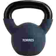 Гиря TORRES,PL552212, 1 штука, вес 12 кг., серый - Гиря TORRES,PL552212, 1 штука, вес 12 кг., серый