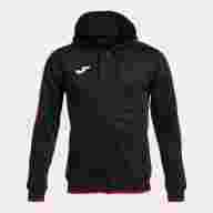 Толстовка с капюшоном JOMA OLIMPIADA NEGRO ROJO - Толстовка с капюшоном JOMA OLIMPIADA NEGRO ROJO