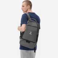 Рюкзак с двойным дном JÖGEL CAMP Double Bottom 2.0, темно-серый - Рюкзак с двойным дном JÖGEL CAMP Double Bottom 2.0, темно-серый