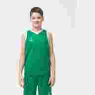 Майка баскетбольная JÖGEL CAMP Basic, зеленый, детский - Майка баскетбольная JÖGEL CAMP Basic, зеленый, детский
