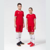 Шорты игровые JOGEL CAMP Classic Shorts, красный/белый, детский - downloaded from prime-sport.ru