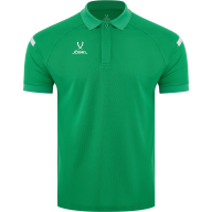 Поло JÖGEL CAMP 2 Poly Polo, зеленый/белый - Поло JÖGEL CAMP 2 Poly Polo, зеленый/белый
