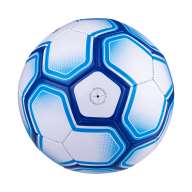 Мяч футбольный JOGEL Intro №5, белый/синий - downloaded from prime-sport.ru