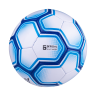 Мяч футбольный JOGEL Intro №5, белый/синий - downloaded from prime-sport.ru