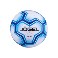 Мяч футбольный JOGEL Intro №5, белый/синий - downloaded from prime-sport.ru