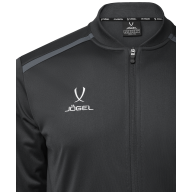 Олимпийка DIVISION PerFormDRY Pre-match Knit Jacket, черный, детский - downloaded from prime-sport.ru