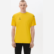 Футболка тренировочная JÖGEL CAMP 2 Training Poly Tee, желтый/черный - Футболка тренировочная JÖGEL CAMP 2 Training Poly Tee, желтый/черный