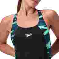 Купальник SPEEDO Hyperboom Splice Muscleback, 8-8-1347016009, размер 30, российский размер 42, полиэстер, ПБТ, черно-бирюзовый - Купальник SPEEDO Hyperboom Splice Muscleback, 8-8-1347016009, размер 30, российский размер 42, полиэстер, ПБТ, черно-бирюзовый