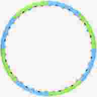 БЕЗ УПАКОВКИ Обруч массажный разборный STARFIT HH-105, 98 см - БЕЗ УПАКОВКИ Обруч массажный разборный STARFIT HH-105, 98 см