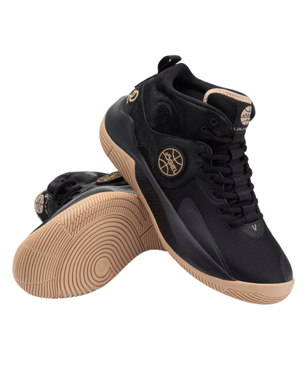 downloaded from prime-sport.ru Кроссовки баскетбольные Launch MID, Black/gold