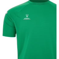 Футболка тренировочная JÖGEL CAMP 2 Training Poly Tee, зеленый/белый - Футболка тренировочная JÖGEL CAMP 2 Training Poly Tee, зеленый/белый