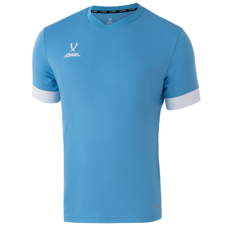 Футболка игровая JÖGEL DIVISION PerFormDRY Union Jersey, голубой/белый/белый