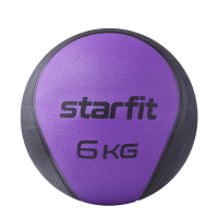 Медбол высокой плотности STARFIT GB-702, 6 кг, фиолетовый
