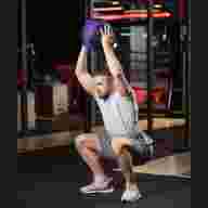 Медбол высокой плотности STARFIT GB-702, 6 кг, фиолетовый - Медбол высокой плотности STARFIT GB-702, 6 кг, фиолетовый