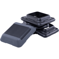 УЦЕНКА Степ-платформа STARFIT SP-401 40х40х30 см, 5-уровневая, квадратная, с обрезиненным покрытием - УЦЕНКА Степ-платформа STARFIT SP-401 40х40х30 см, 5-уровневая, квадратная, с обрезиненным покрытием