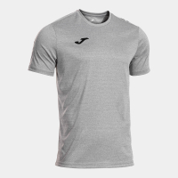 Игровая футболка JOMA OLIMPIADA GRIS MELANGE NEGRO
