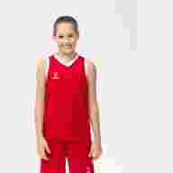 Майка баскетбольная JÖGEL CAMP Basic, красный, детский - Майка баскетбольная JÖGEL CAMP Basic, красный, детский